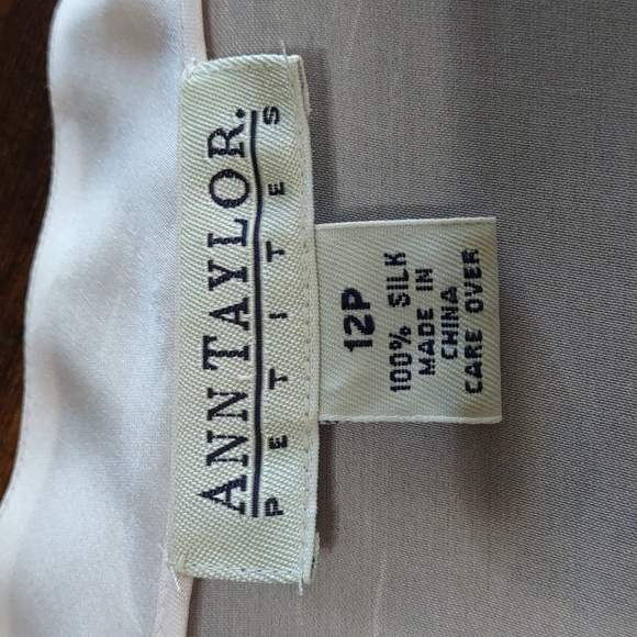 Ann Taylor Silk Shantung Jacket/Tank Set - Picture 7 of 11